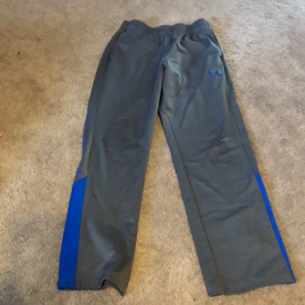 grey under armour pants